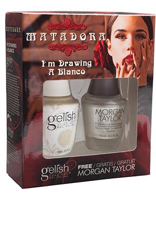 Gelish Two of a Kind 1410267 I'm Drawing A Blanco