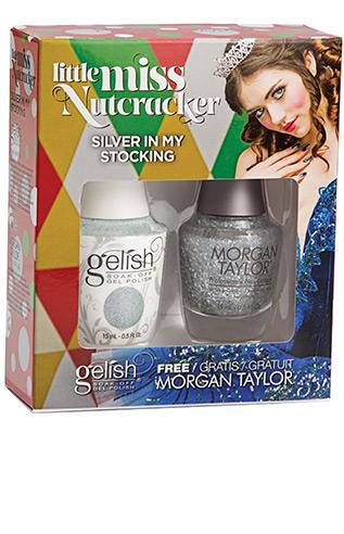 Gelish Two of a Kind 1410279 Silver In My Stocking