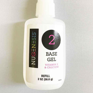 NuGenesis Dipping Nail System Base Gel #2 Refill 2 FL Oz