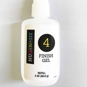 NuGenesis Dipping Nail System Finish Gel #4 Refill 2 FL Oz