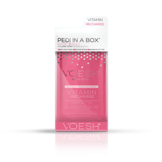 Pedi in a Box (Basic 3 Step) Vitamin Recharge 100 Packs