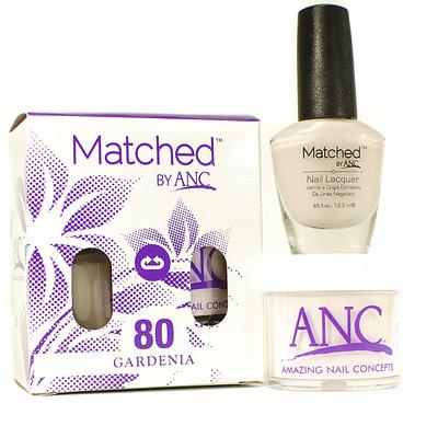 ANC Matched Polish and Powder #80 Gardenia