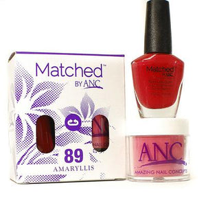 ANC Matched Polish and Powder #89 Amaryllis