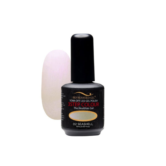 Bio Seaweed 3Step Colour Gel Polish 02 Seashell