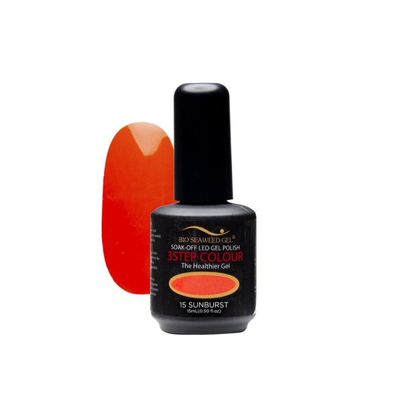 Bio Seaweed 3Step Colour Gel Polish 15 Sunburst