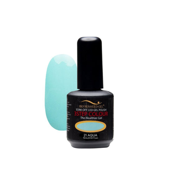 Bio Seaweed 3Step Colour Gel Polish 21 Aqua