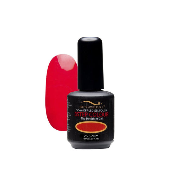 Bio Seaweed 3Step Colour Gel Polish 25 Spicy