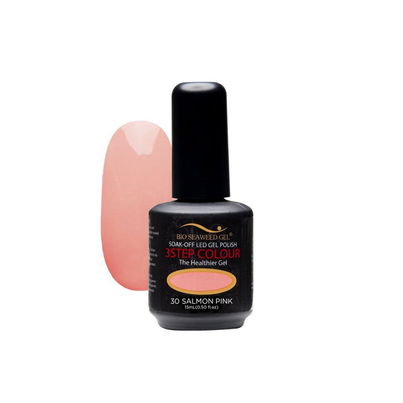 Bio Seaweed 3Step Colour Gel Polish 30 Salmon Pink