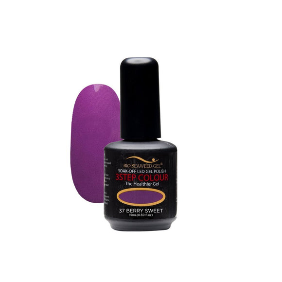 Bio Seaweed 3Step Colour Gel Polish 37 Berry Sweet