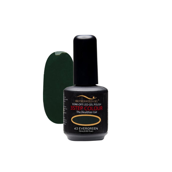 Bio Seaweed 3Step Colour Gel Polish 43 Evergreen