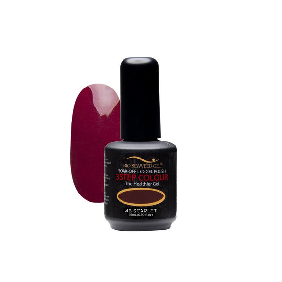 Bio Seaweed 3Step Colour Gel Polish 46 Scarlet