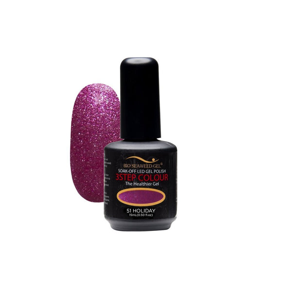Bio Seaweed 3Step Colour Gel Polish 51 Holiday