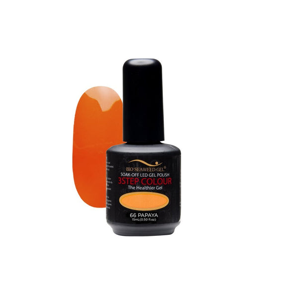 Bio Seaweed 3Step Colour Gel Polish 66 Papaya