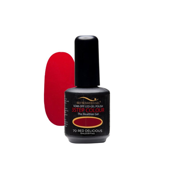 Bio Seaweed 3Step Colour Gel Polish 70 Red Delicious