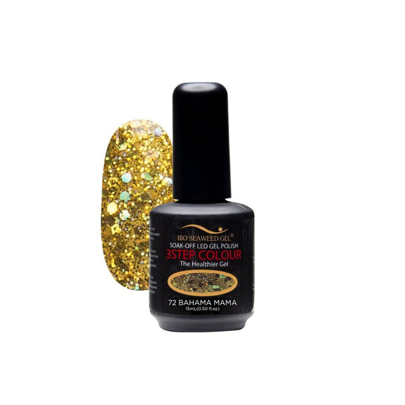 Bio Seaweed 3Step Colour Gel Polish 72 Bahama Mama