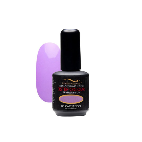 Bio Seaweed 3Step Colour Gel Polish 86 Carnation