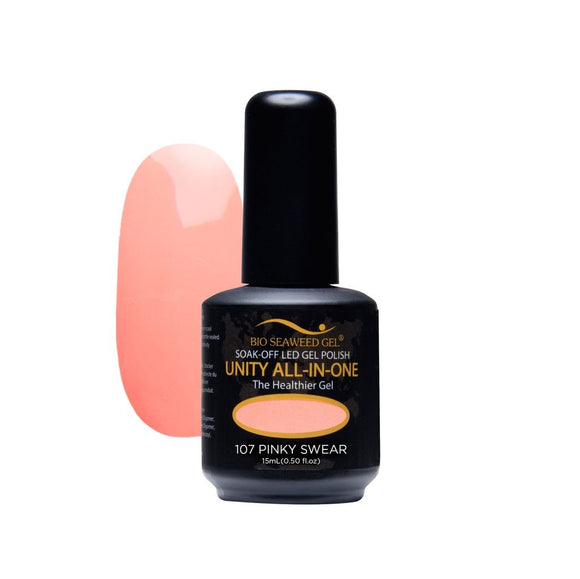 Bio Seaweed Unity All-In-One Colour Gel Polish 107 Pinky Swear