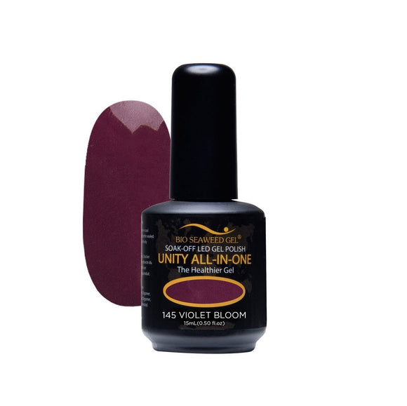 Bio Seaweed Unity All-In-One Colour Gel Polish 145 Violet Bloom