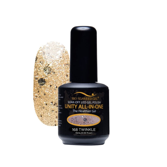 Bio Seaweed Unity All-In-One Colour Gel Polish 168 Twinkle