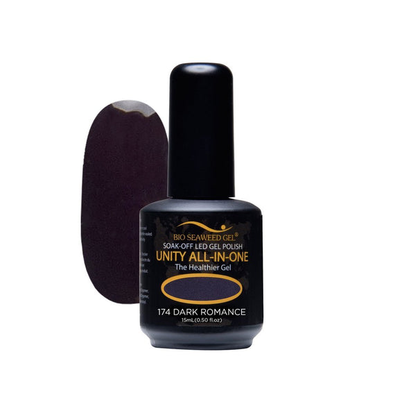 Bio Seaweed Unity All-In-One Colour Gel Polish 174 Dark Romance