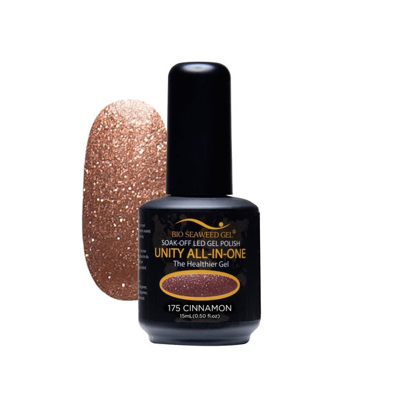 Bio Seaweed Unity All-In-One Colour Gel Polish 175 Cinnamon