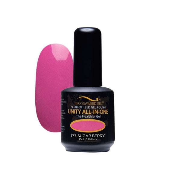 Bio Seaweed Unity All-In-One Colour Gel Polish 177 Sugar Berry
