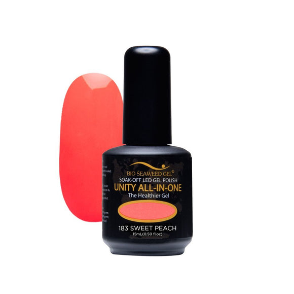 Bio Seaweed Unity All-In-One Colour Gel Polish 183 Sweet Peach