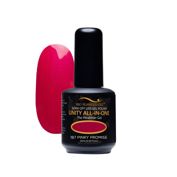 Bio Seaweed Unity All-In-One Colour Gel Polish 187 Pinky Promise