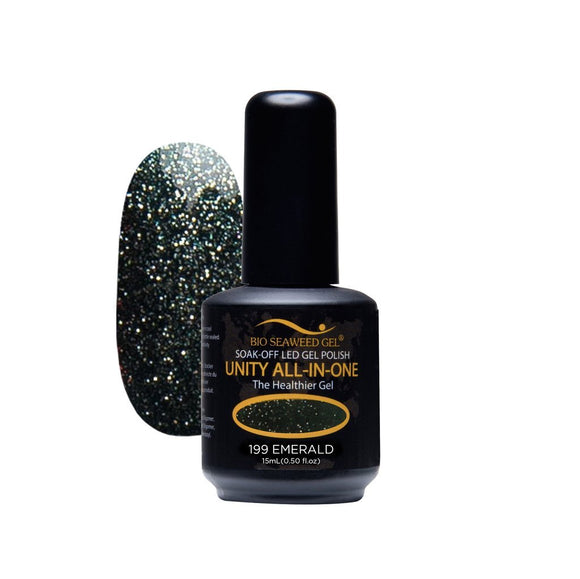 Bio Seaweed Unity All-In-One Colour Gel Polish 199 Emerald