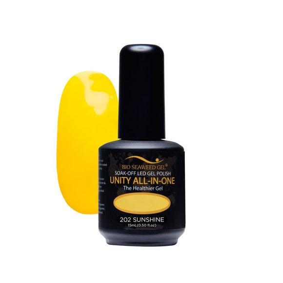 Bio Seaweed Unity All-In-One Colour Gel Polish 202 Sunshine