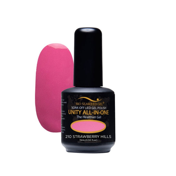 Bio Seaweed Unity All-In-One Colour Gel Polish 210 Strawberry Hills
