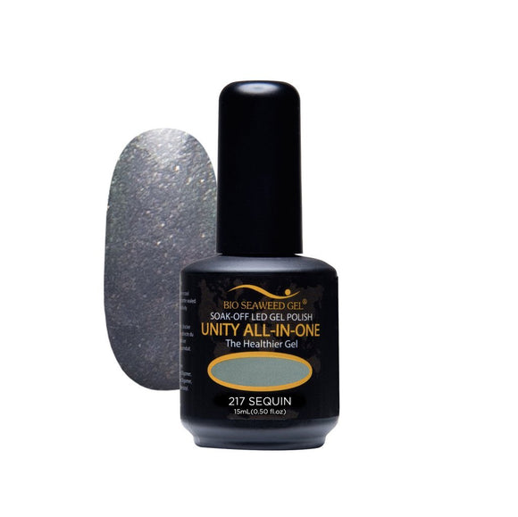 Bio Seaweed Unity All-In-One Colour Gel Polish 217 Sequin