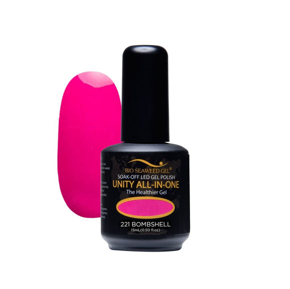 Bio Seaweed Unity All-In-One Colour Gel Polish 221 Bombshell