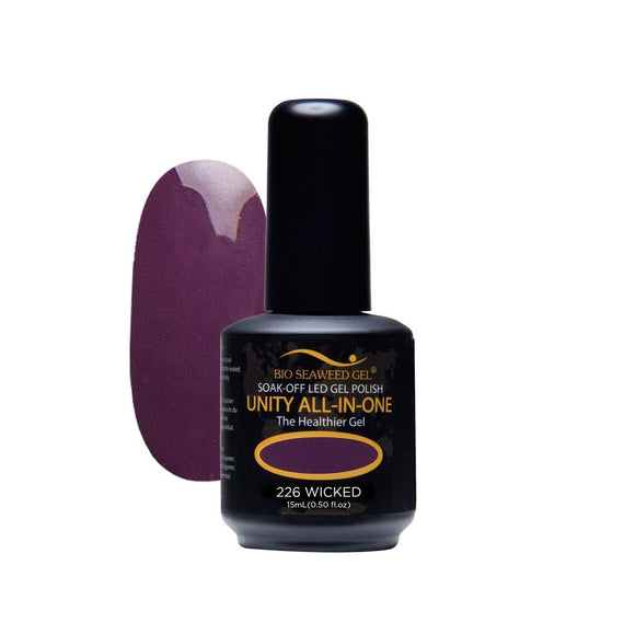 Bio Seaweed Unity All-In-One Colour Gel Polish 226 Wicked