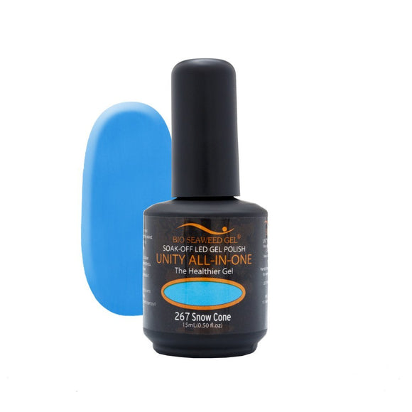 Bio Seaweed Unity All-In-One Colour Gel Polish 267 Snow Cone