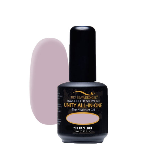 Bio Seaweed Unity All-In-One Colour Gel Polish 280 Hazelnut