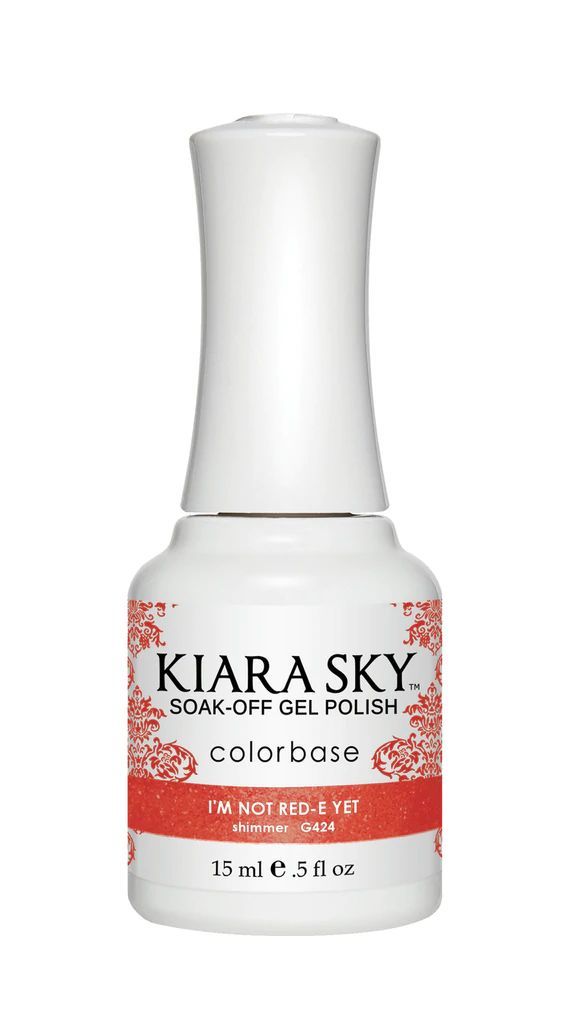 Kiarasky Nail Gel Polish 424 Not Red-E Yet