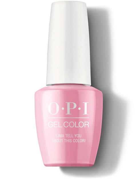 OPI Gel Color GC P30 Lima Tell You About This Color!