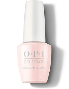 OPI Gel Color GC R41 Mimosas For Mr. & Mrs.