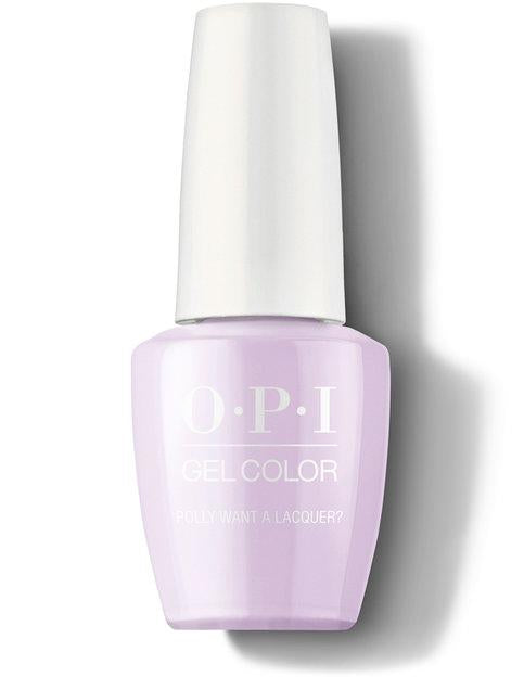 OPI Gel Color GC F83 Polly Want a Lacquer?