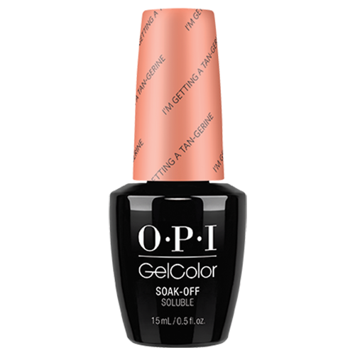 OPI Gel Color GC R68 I'm Getting a Tan-gerine