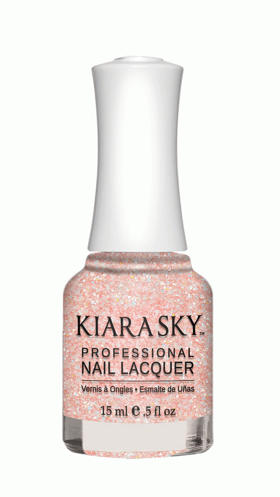 Kiarasky Nail Lacquer N 496 Pinking Of Sparkle